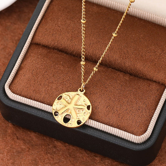 Circle Necklace - Golden