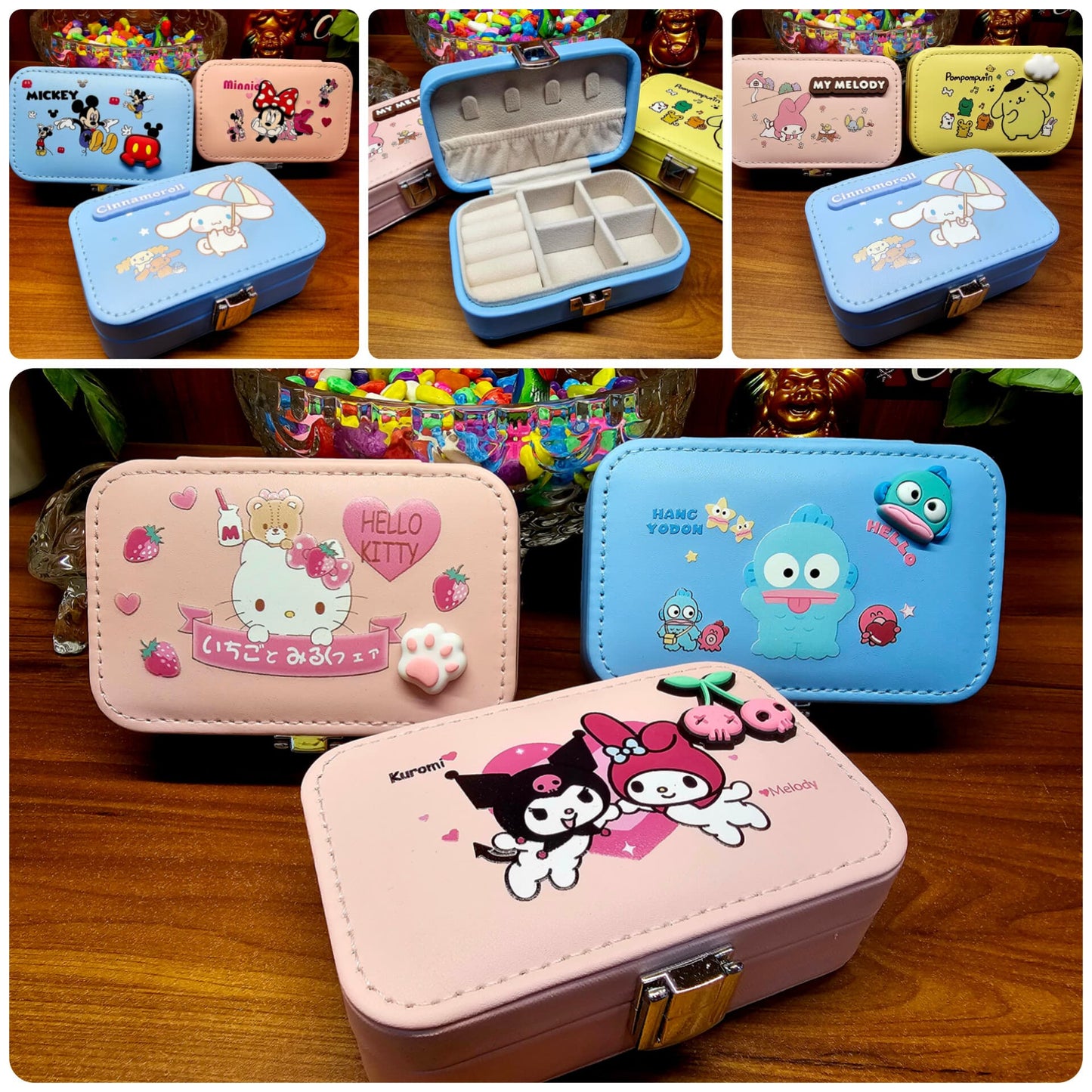 Kids Jewelry Care Organizer Box