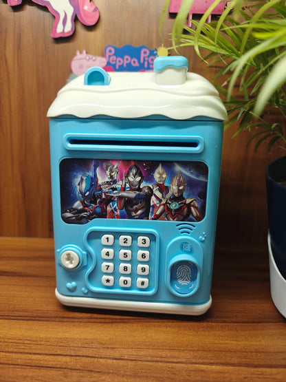 Cartoon Electronic Money bank