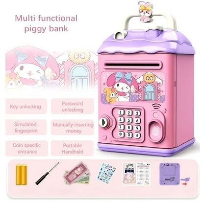 Cartoon Electronic Money bank