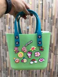 Crocs Beach Silicon Bags With Charms