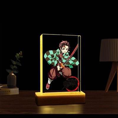 Tanjiro Kamado Anime Wooden Lamp