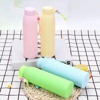 Colourful Glass Bottle With Plastic Outer 350ML
