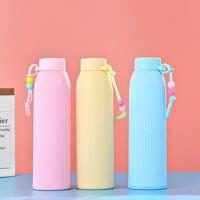 Colourful Glass Bottle With Plastic Outer 350ML