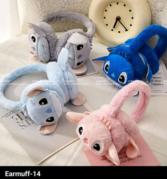 Lilo Stich Earmuffs For Winters