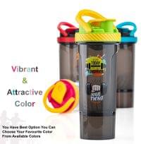 Printed Gym Shaker Sipper Bottle (700 ML)