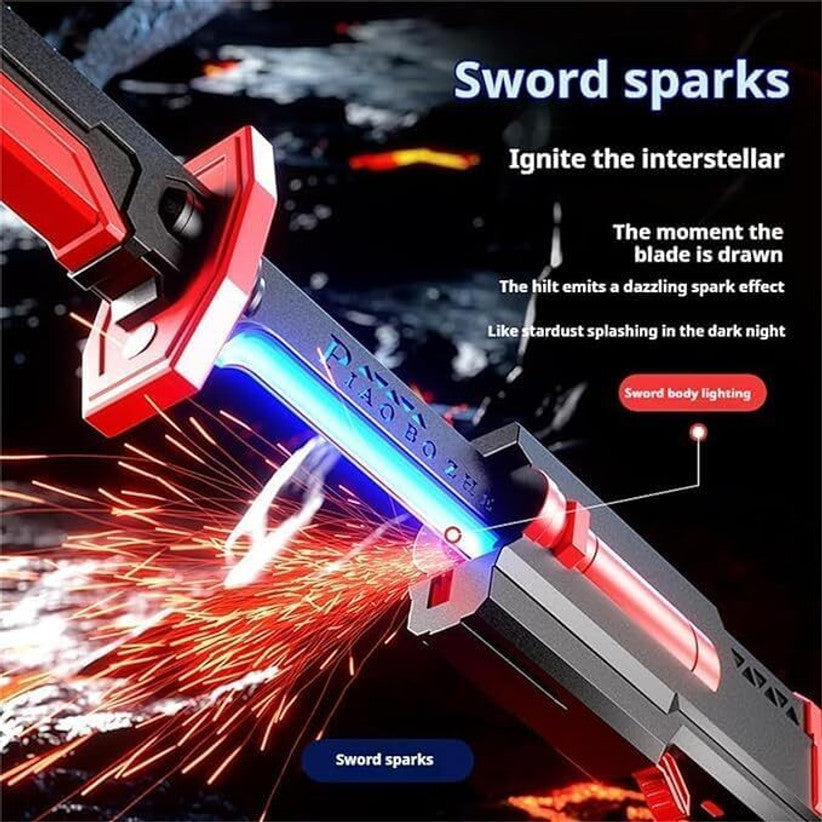 LED Spark & Smoke Sword