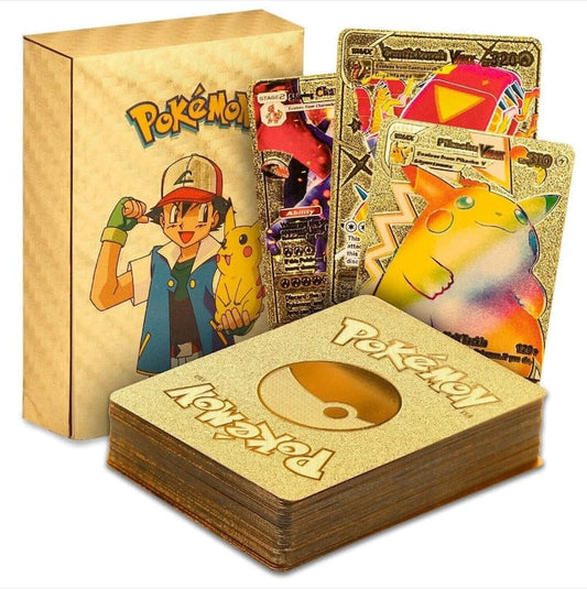 Pokemon Waterproof Golden Cards