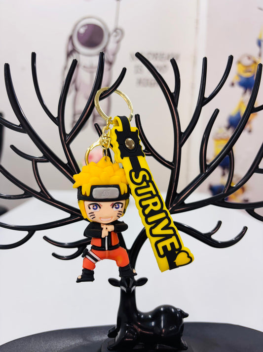 Anime Figures Naruto Strive Keychain