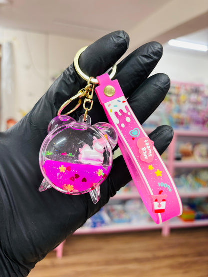 Unicorn Water keychain