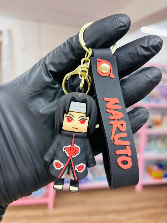 Anime Naruto Black Key Chain