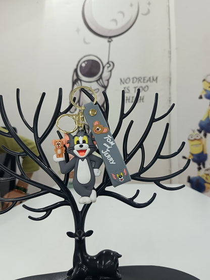 Tom & Jerry 3D keychain