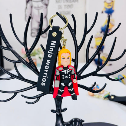 Thor 3D Rubber Keychain
