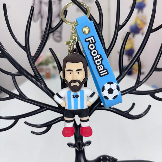 Messi Football Keychain