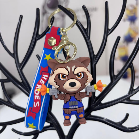 Groot's Groovy Guardians Keychain