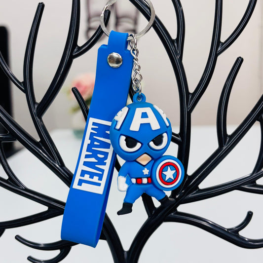 Captain America Marvel Keychain