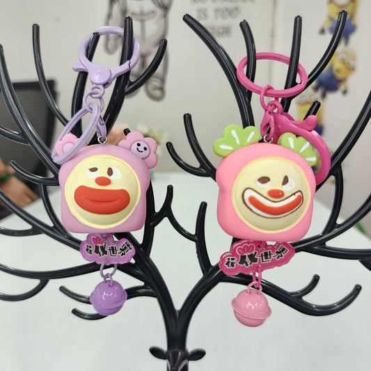 Cute Clown charm Keychain