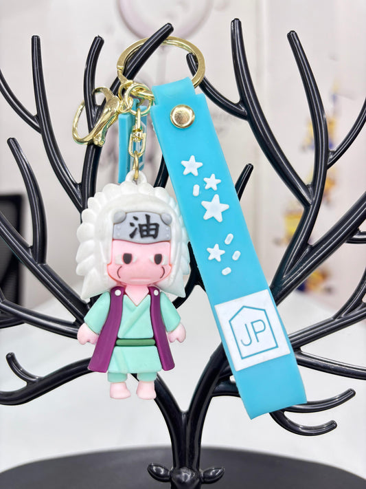 Jiraiya Naruto Anime Keychain