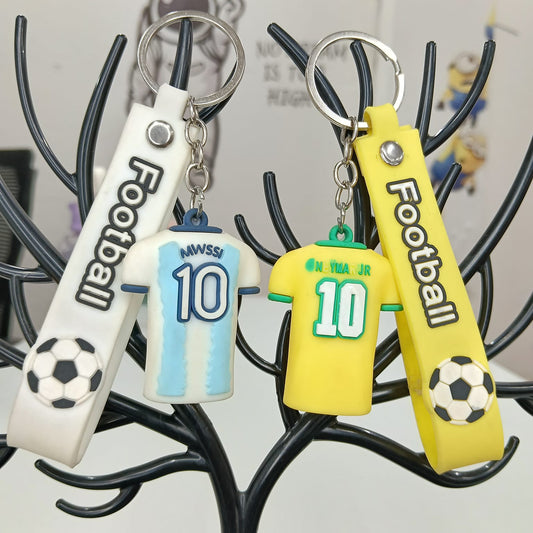 Messi Football jersey Keychain