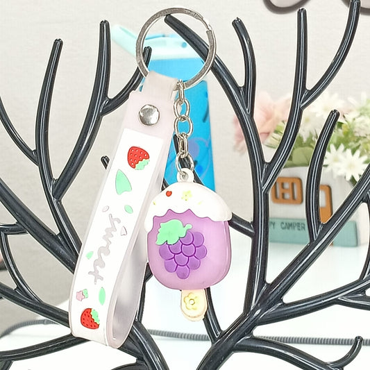 Cute Ice Cream Keychain