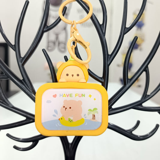 Butter Bear Keychain