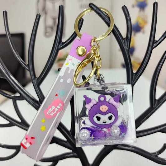 Kuromi Sparkle Keychain