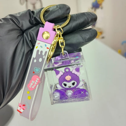 Kuromi Sparkle Keychain