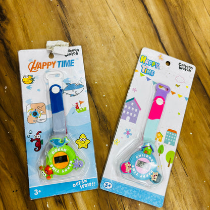 Cartoon Spiner Watch and Band