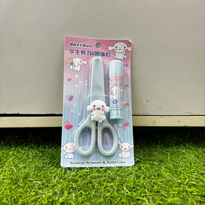 Kuromi Scissors & Solid Glue