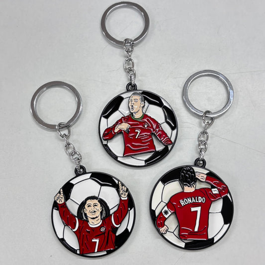 Ronaldo Spinning keychain