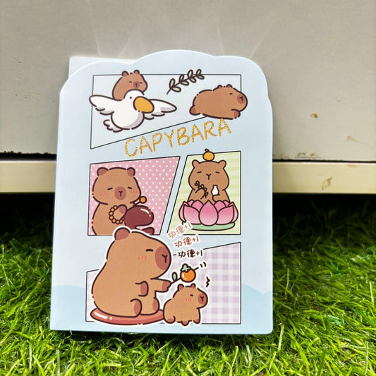 Capybara Themed Mini Notepad