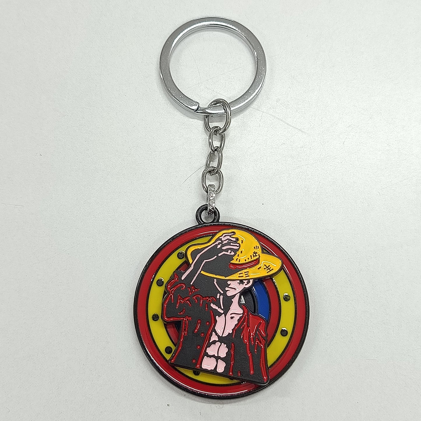 Luffy Straw Hat Keychain
