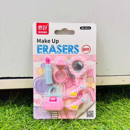 Makeup, Sports, Monster Blocks Eraser Set