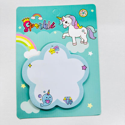 Cute Unicorn and Kuromi Sticky Notes