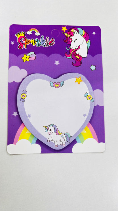 Cute Unicorn and Kuromi Sticky Notes