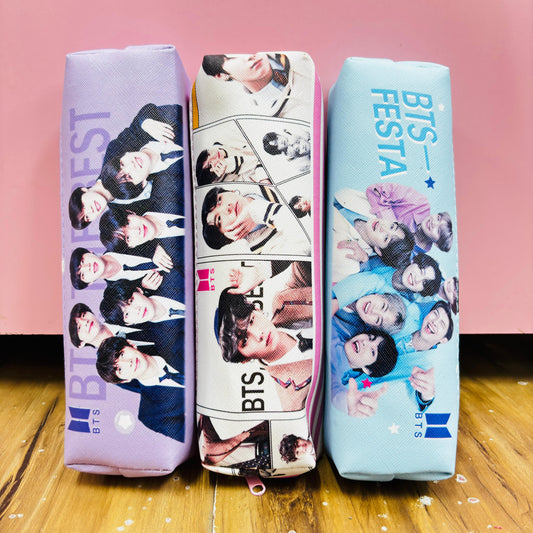 BTS-themed pencil cases