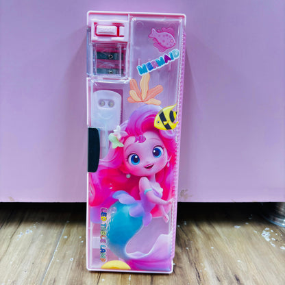 Cartoon LED Pencil Box