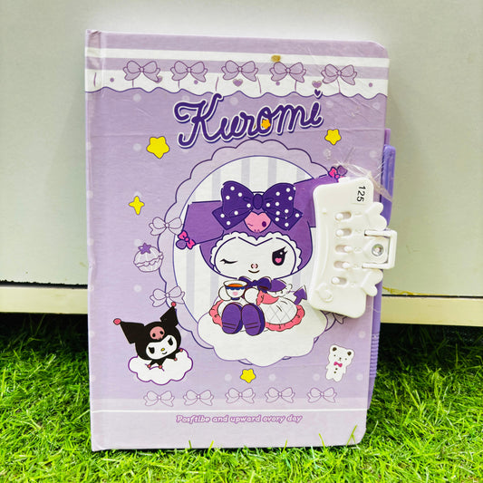 Kuromi Diary with Lock