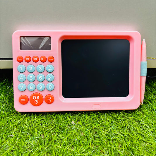 LCD Writing Tablet with Calculator for Kids