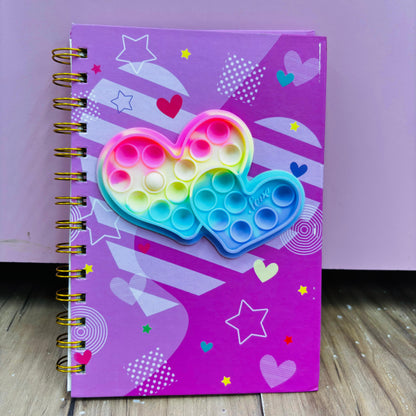 Rainbow Pop It Diary