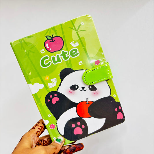 Cute Panda Notebook