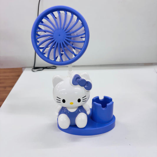 Kitty Desk Fan With Sharpener