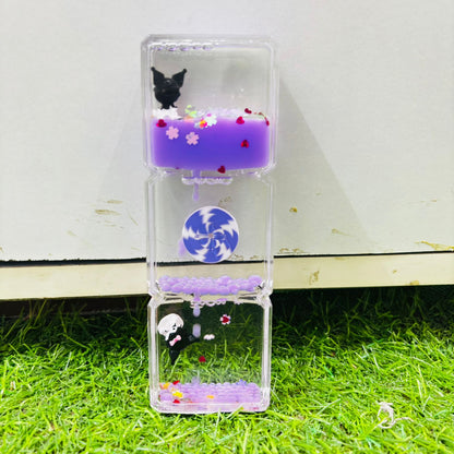 Kuromi Spinning Water Timer Showpeice