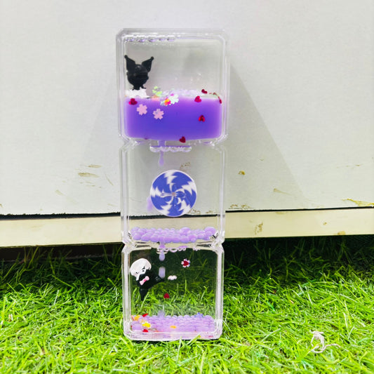 Kuromi Spinning Water Timer Showpeice