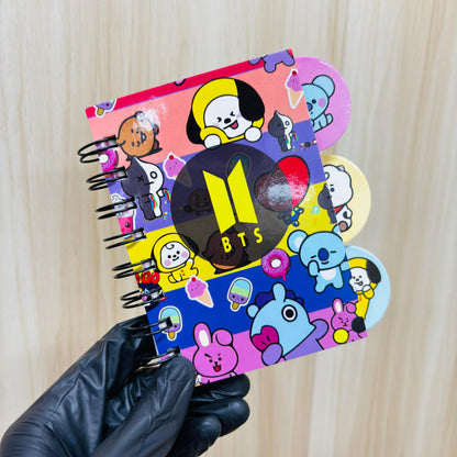 BT21 Mini  Spiral Diary