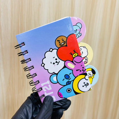 BT21 Mini  Spiral Diary