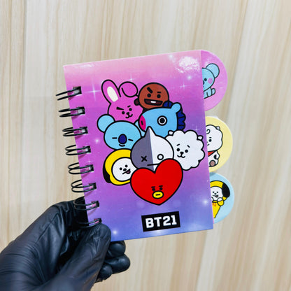 BT21 Mini  Spiral Diary