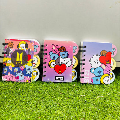 BT21 Mini  Spiral Diary