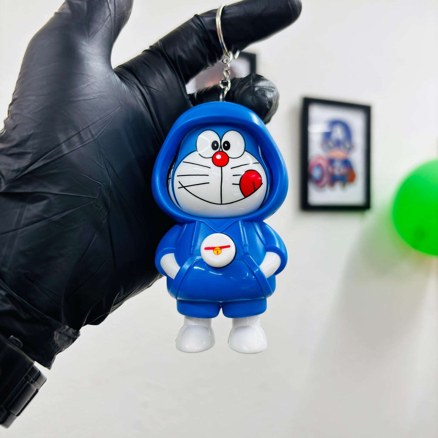 Doremon Face Changing Keychain