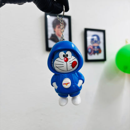 Doremon Face Changing Keychain